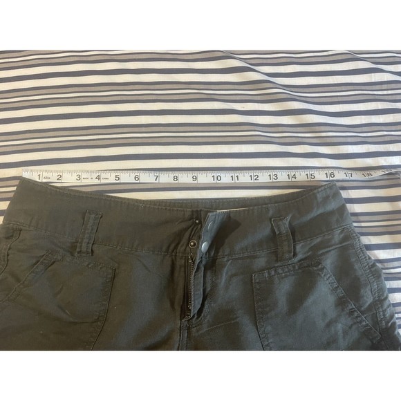 Converse One Star Shorts Linen Blend Mid Rise Sz 8    Z628 - Picture 3 of 6